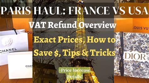 vat refund france chanel